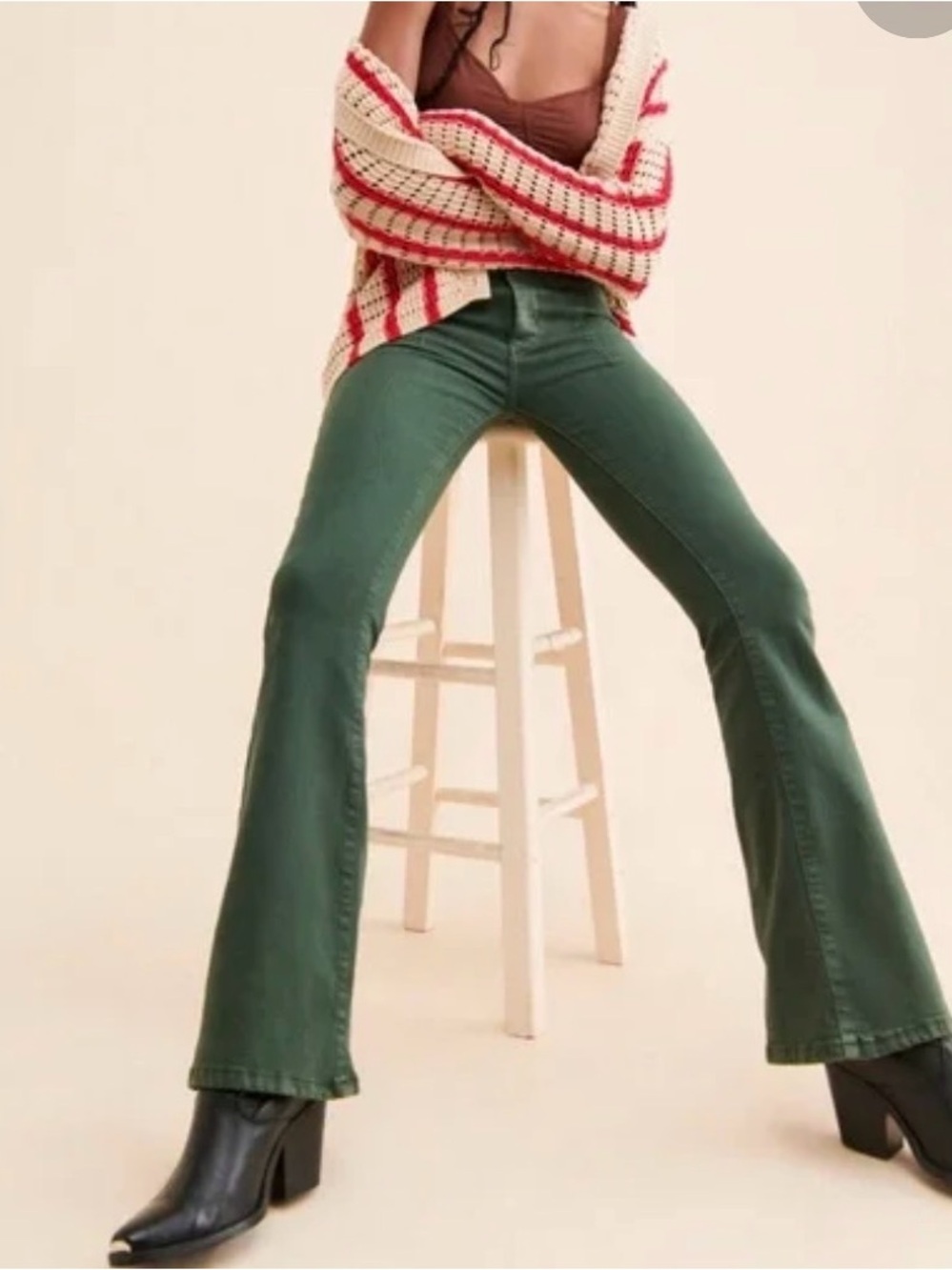 Green Jayde Flares